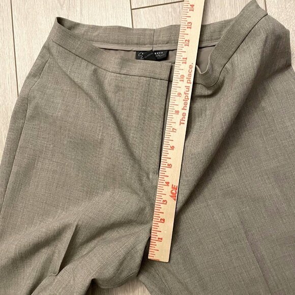 Classiques Entier Two Piece Suit Blazer Jacket Pants Gray Women Size 10 Petite - Picture 16 of 16